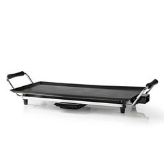 Γκριλιέρα Teppanyaki NEDIS FCTE110EBK50 με μεγάλη επιφάνεια 47.5 x 26.5 cm & ρυθμιζόμενο θερμοστάτη