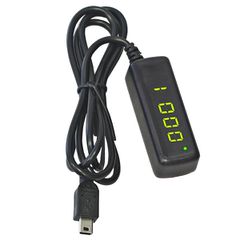 Εξωτερικό LED Display EDISION για λήψη εντολών τηλεχειριστηρίου IR mini usb σε μαύρο χρώμα