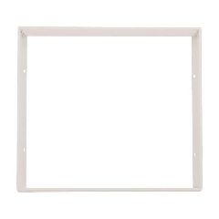 Πλαίσιο για επίτοιχη τοποθέτηση led panel 60x60 αλουμίνιο ασημί 62,5x62,5cm