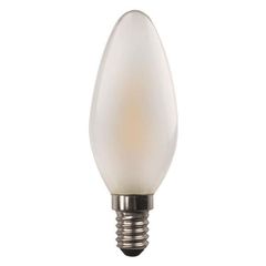 Λάμπα led filament crossed E14 4.2W 220-240V θερμό φως 3000k 480lm ντιμαριζόμενη δέσμης 360° 25000h
