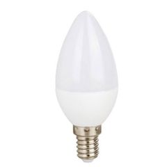 Λάμπα Led κεράκι E14 8W 230V θερμό φως 3000k 730lm δέσμης 200° 30000h