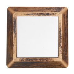 Επίτοιχο LED φωτιστικό RUST SLIM 4W 230V AC θερμό φως 3000k 270lm στεγανό IP65 25000h