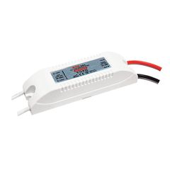 Τροφοδοτικό - led driver mini πλαστικό 12W 230VAC σε 24VDC 0.5A IP20 για ταινίες & λάμπες LED