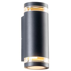 Απλίκα επίτοιχη διπλής κατεύθυνσης WALL LUMINAIRE για λάμπες GU10 εξωτερικού χώρου στεγανή IP54