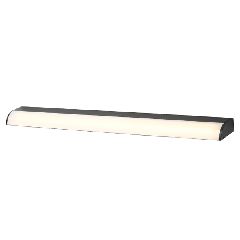 Επίτοιχο LED φωτιστικό KLARA 12W θερμό φως 3000k 780lm μαύρο αλουμινίου εξωτερικού χώρου IP44
