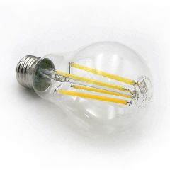 Λάμπα Led Cog Filament αχλάδι διάφανο Α60 E27 12W 230V ενδιάμεσο λευκό φως 4000k 1560lm δέσμης 360°
