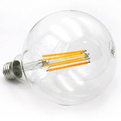 Λάμπα Led Cog Filament Globe διάφανη Ø125mm E27 16W 230V θερμό φως 2800k 2080lm δέσμης 360°