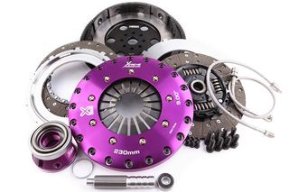 KSU23623-2A Xtreme Performance - 230mm Sprung hub Organic Twin Plate Clutch Kit Incl Flywheel & CSC 1000Nm