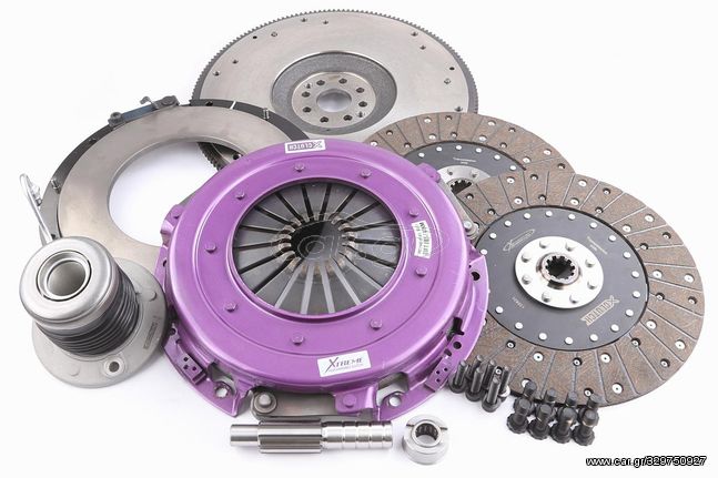 KFD27657-2G Xtreme Performance - 270mm Organic Twin Plate Clutch Kit Incl Flywheel & CSC 1300Nm