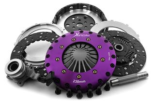 KFD23659-2A Xtreme Performance - 230mm Sprung hub Organic Twin Plate Clutch Kit Incl Flywheel & CSC 1000Nm