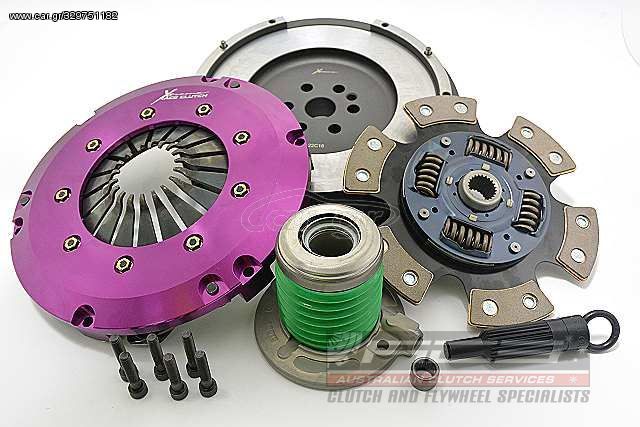 KFD24682-1R Clutch Kit - Xtreme Performance Race Sprung Ceramic Incl Flywheel & CSC 910Nm