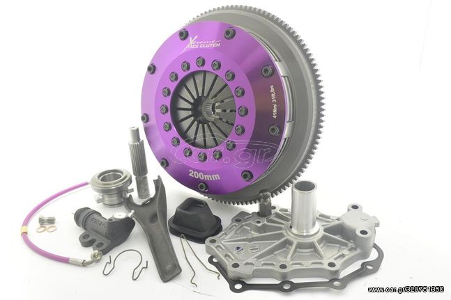 KNI20526-2B Xtreme Performance - 200mm Sprung Ceramic Twin Plate Clutch Kit Incl Flywheel 1200Nm