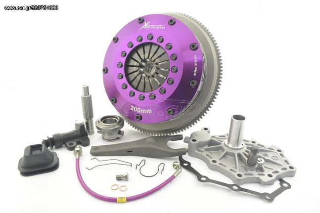 KNI20526-2E Xtreme Performance - 200mm Rigid Ceramic Twin Plate Clutch Kit Incl Flywheel 1200Nm