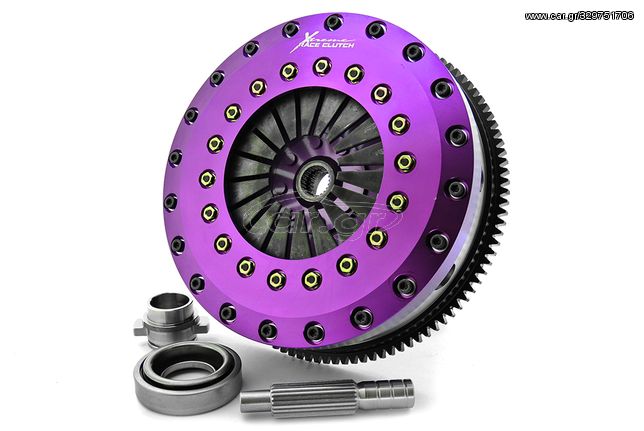 KNI23531-2E Xtreme Performance - 230mm Rigid Ceramic Twin Plate Clutch Kit Incl Flywheel 1800Nm