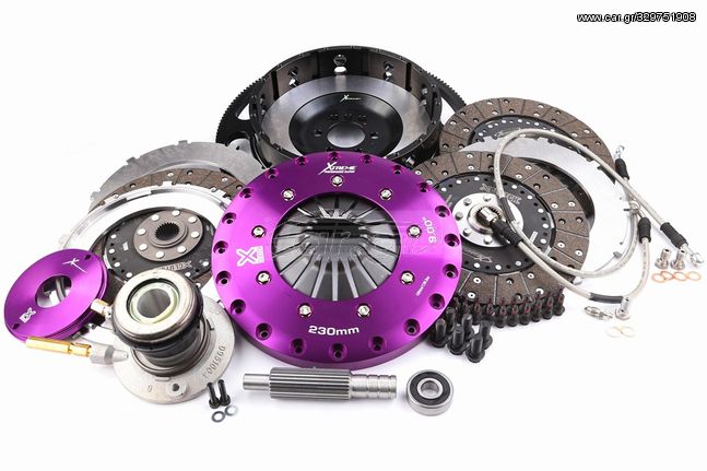 KGM23631-3G Xtreme Performance - 230mm Organic Triple Plate Clutch Kit Incl Flywheel & CSC