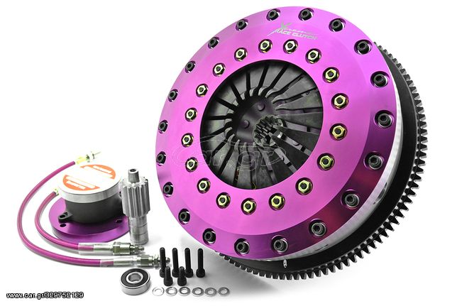 KTY23682-2G Xtreme Performance - 230mm Organic Twin Plate Clutch Kit Incl Flywheel & CSC 1200Nm