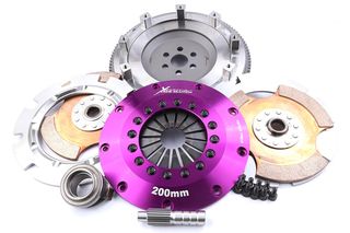 KFD20523-2E Xtreme Performance - 200mm Rigid Ceramic Twin Plate Clutch Kit Incl Flywheel 1200Nm