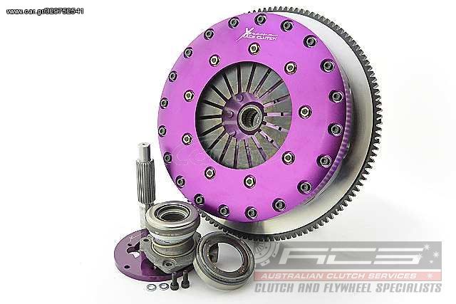 KNI23688-2E Xtreme Performance - 230mm Rigid Ceramic Twin Plate Clutch Kit Incl Flywheel & CSC 1800Nm