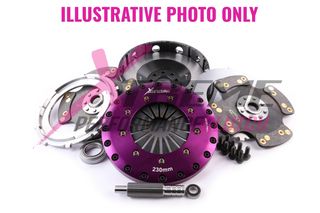 KNI23538-2P Xtreme Performance - 230mm Carbon Twin Plate Clutch Kit Incl Flywheel 1670Nm