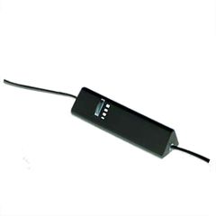 Dimmer καλωδίου ενδιάμεσο μαύρο Century Control, 40–150W, για όλα τα φορτία