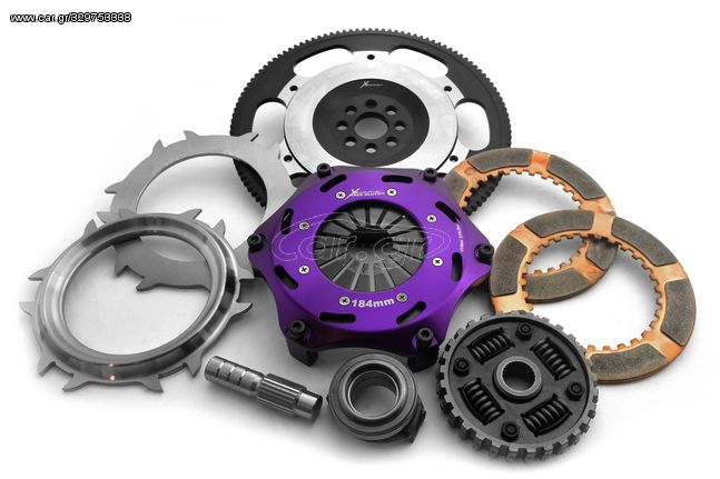 KNI18525-2B Xtreme Performance - 184mm Sprung Ceramic Twin Plate Clutch Kit Incl Flywheel 1220Nm