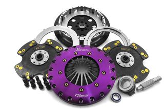 KHN23537-2P Xtreme Performance - 230mm Carbon Twin Plate Clutch Kit Incl Flywheel 1670Nm