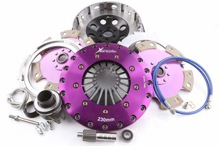 KTY23683-2E Xtreme Performance - 230mm Rigid Ceramic Twin Plate Clutch Kit Incl Flywheel & CSC 1800Nm