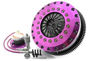 KTY23682-2P Xtreme Performance - 230mm Carbon Blade Twin Plate Clutch Kit Incl Flywheel & CSC 1670Nm