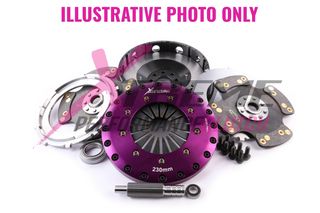 KNI23543-2P Xtreme Performance - 230mm Carbon Twin Plate Clutch Kit Incl Flywheel 1670Nm