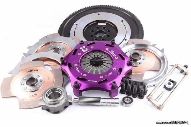 KSU18521-3E Xtreme Performance - 184mm Rigid Ceramic Triple Plate Clutch Kit Incl Flywheel