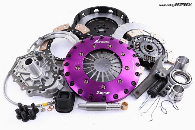 KNI23582-2B Xtreme Performance - 230mm Sprung Ceramic Twin Plate Clutch Kit Incl Flywheel 1000Nm