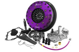 KNI23582-2A Xtreme Performance - 230mm Sprung hub Organic Twin Plate Clutch Kit Incl Flywheel 1000Nm