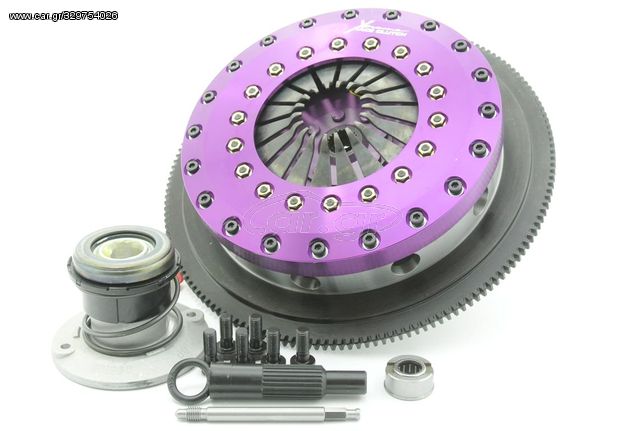 KFD23660-2E Xtreme Performance - 230mm Rigid Ceramic Twin Plate Clutch Kit Incl Flywheel & CSC 1800Nm