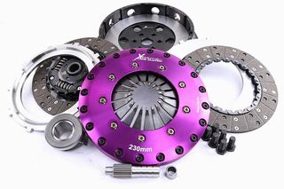 KMZ23530-2A Xtreme Performance - 230mm Sprung hub Organic Twin Plate Clutch Kit Incl Flywheel 1000Nm