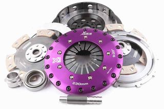 KNI23538-2E Xtreme Performance - 230mm Rigid Ceramic Twin Plate Clutch Kit Incl Flywheel 1800Nm