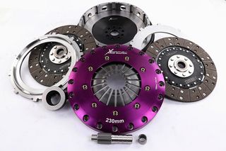 KFD23533-2G Xtreme Performance - 230mm Organic Twin Plate Clutch Kit Incl Flywheel 1200Nm