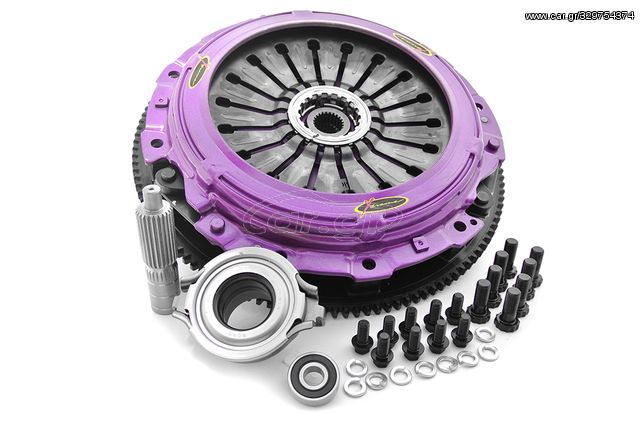 KSU23531-2P Xtreme Performance - 230mm Carbon Twin Plate Clutch Kit Incl Flywheel 1670Nm