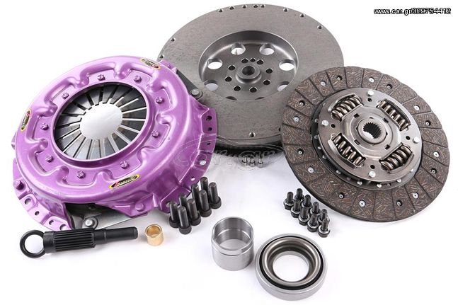 KNI24540-1A Clutch Kit - Xtreme Performance Heavy Duty Organic Incl Flywheel 380Nm 800kg (35% inc.) Conversion kit Dual-mass to solid flywheel