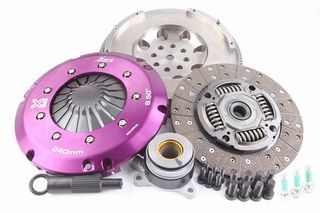 KTY24646-1A Clutch Kit - Xtreme Performance Heavy Duty Organic Incl Flywheel & CSC - CONVERSION TO SOLID FLYWHEEL does have a significant increase in noise and harmonics - 600NM