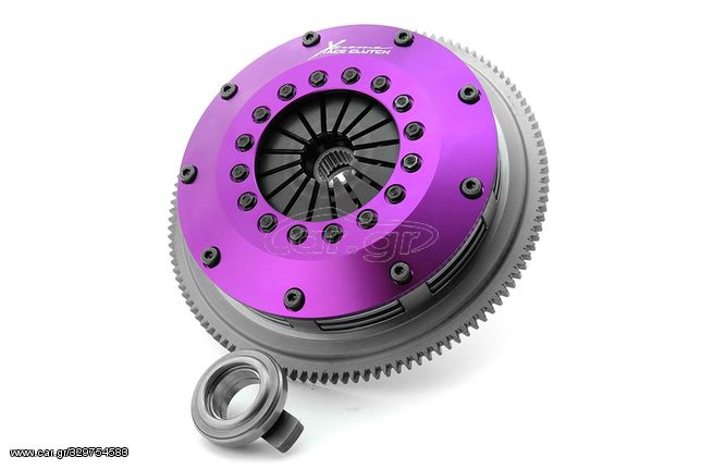 KTY20520-2B Xtreme Performance - 200mm Sprung Ceramic Twin Plate Clutch Kit Incl Flywheel 1200Nm