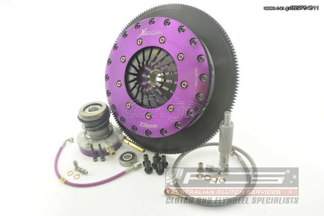 KGM23631-2E Xtreme Performance - 230mm Rigid Ceramic Twin Plate Clutch Kit Incl Flywheel & CSC 1800Nm