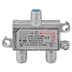 SAT-TV combiner GOOBAY 67054 0.15 MHz 2400MHz 100dB