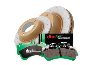 DBA2722EX-1838SP Brake Kit - Street Series X-GOLD & Street Performance Brake Pads (2x DBA2722EX + DB1838SP)