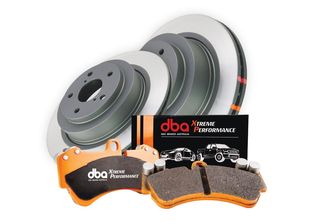 DBA4654-10-1170XP Brake Kit - 4000 Series Plain & Xtreme Performance Brake Pads (2x DBA4654-10 + DB1170XP)