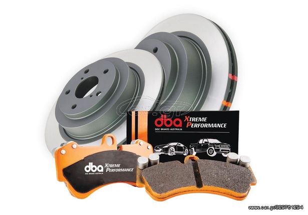 DBA4653-1220XP Brake Kit - 4000 Series Plain & Xtreme Performance Brake Pads (2x DBA4650 + DB1220XP)