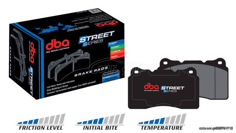 DB1678SS Brake Pads Street Series Ceramic | Front Axle