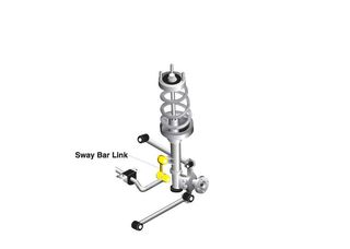 REV018.0024 SWAY BAR - LINK ASSEMBLY - REAR