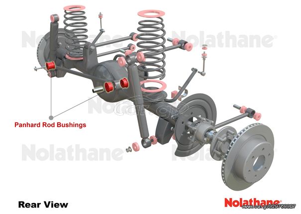 REV142.0024 PANHARD ROD - BUSHING - REAR