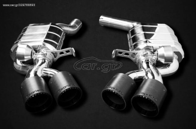 ΕΞΑΤΜΙΣΗ Capristo Exhaust Audi RS6/7 (C8) – Valved Exhaust with Carbon Fiber Tips