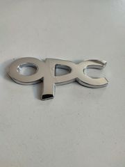 ΣΗΜΑ ΜΕΤΑΛΛΙΚΟ ΧΡΩΜΙΟ ΑΥΤΟΚΟΛΛΗΤΟ OPEL OPC